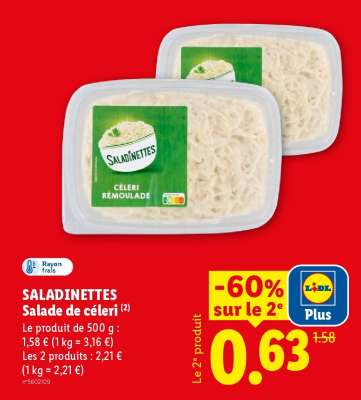 SALADINETTES Salade de céleri