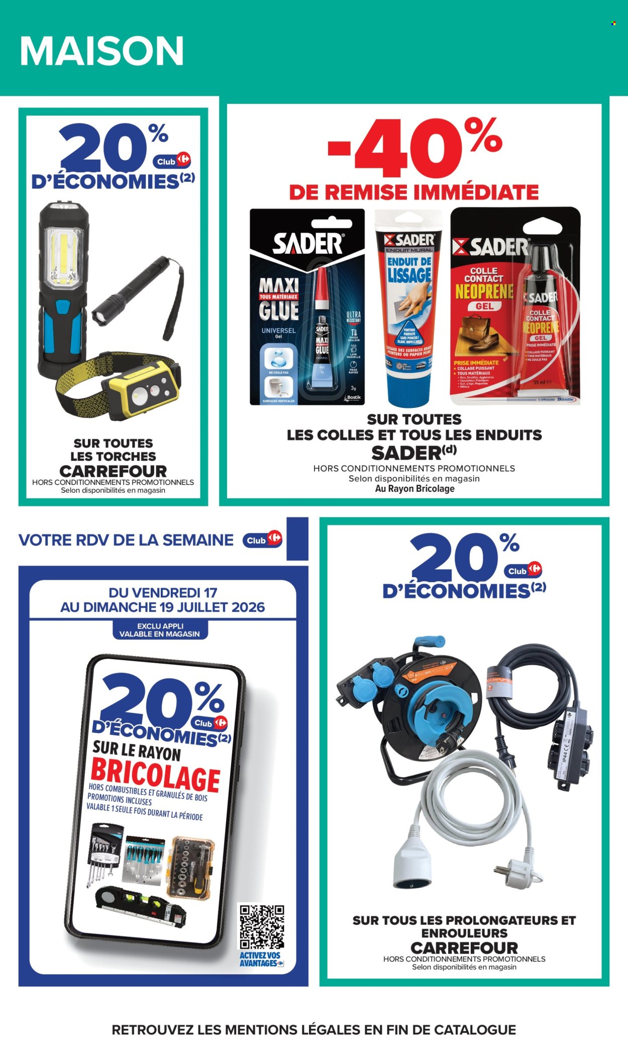 Catalogue Carrefour Hypermarchés - 13.07.2026 - 27.07.2026. Page 58
