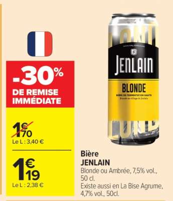 BIÈRE JENLAIN