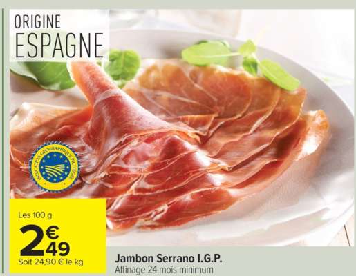 Jambon Serrano I.G.P.