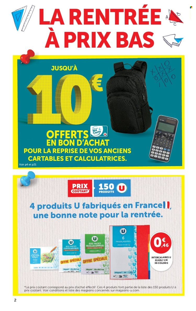 Catalogue SUPER U - 15.07.2026 - 09.08.2026. Page 2