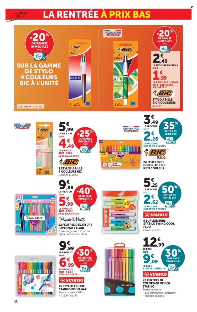 Catalogue SUPER U - 15.07.2026 - 09.08.2026. Page 16