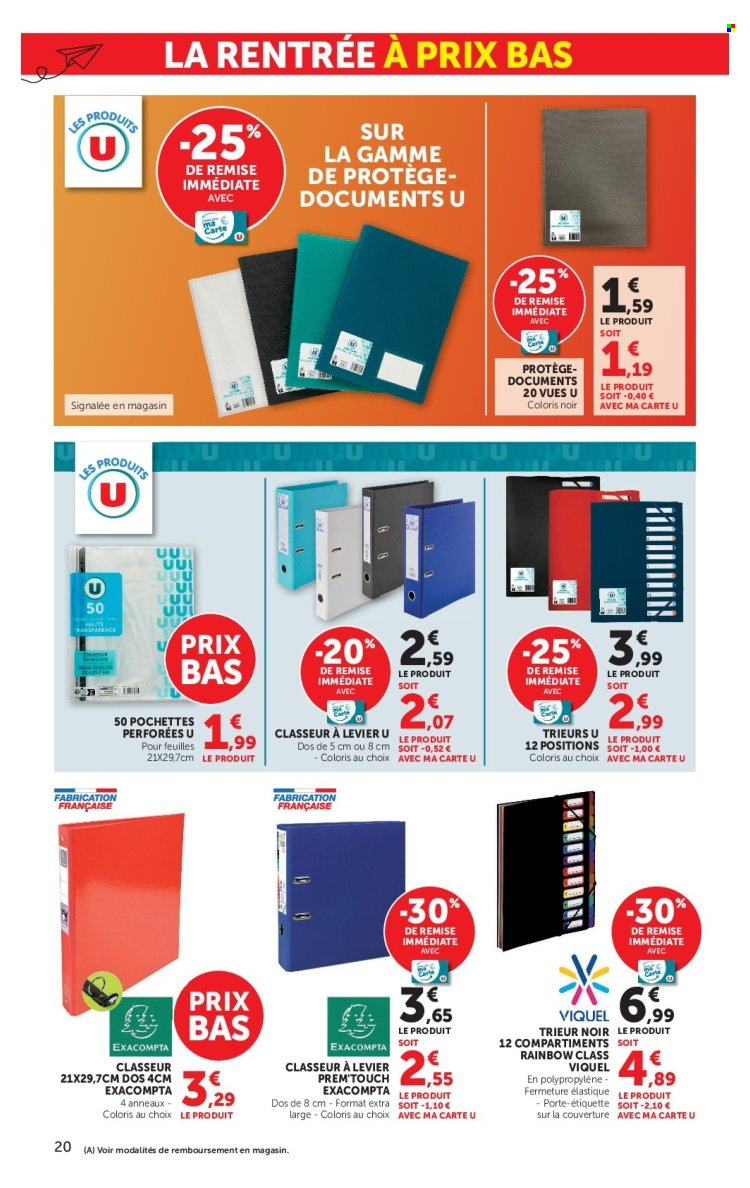 Catalogue SUPER U - 15.07.2026 - 09.08.2026. Page 20