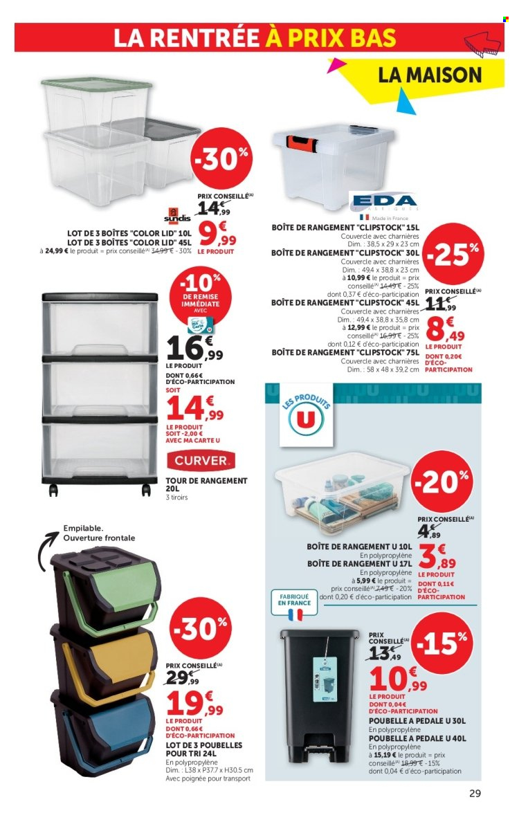 Catalogue SUPER U - 15.07.2026 - 09.08.2026. Page 29