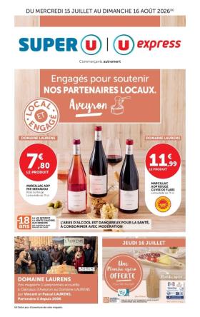 Magasins U - Engagés pour soutenir nos partenaires locaux Aveyron