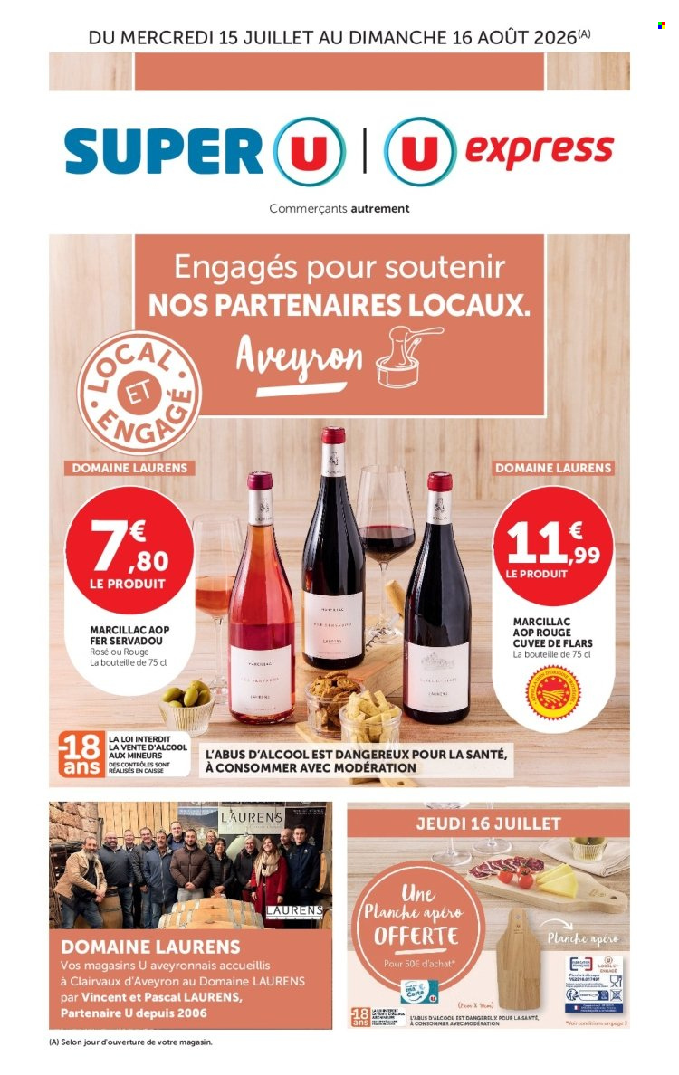 Catalogue Magasins U - 15.07.2026 - 16.08.2026. Page 1