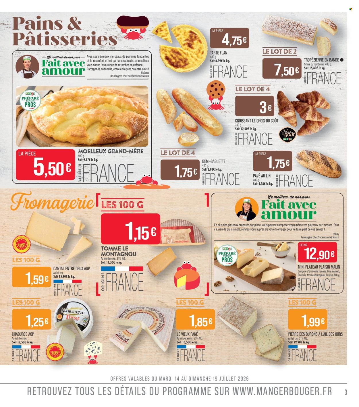 Catalogue Supermarché Match - 14.07.2026 - 26.07.2026. Page 3