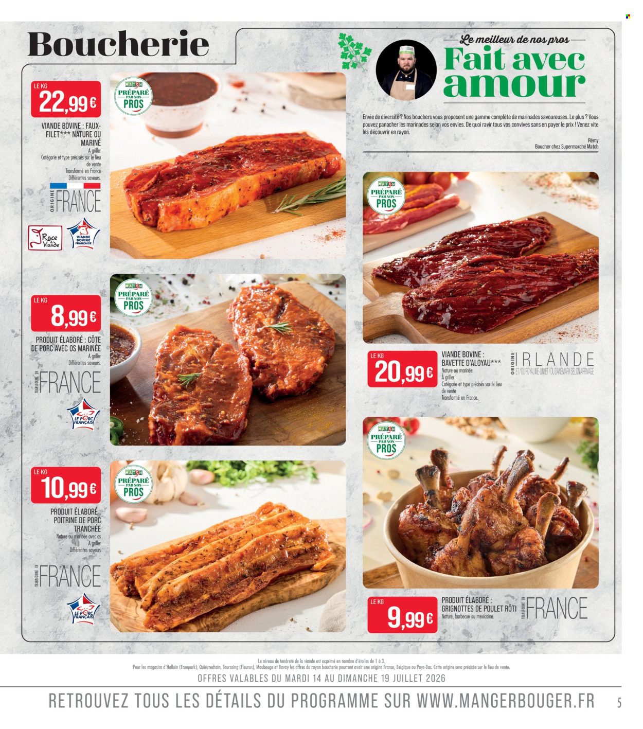 Catalogue Supermarché Match - 14.07.2026 - 26.07.2026. Page 5