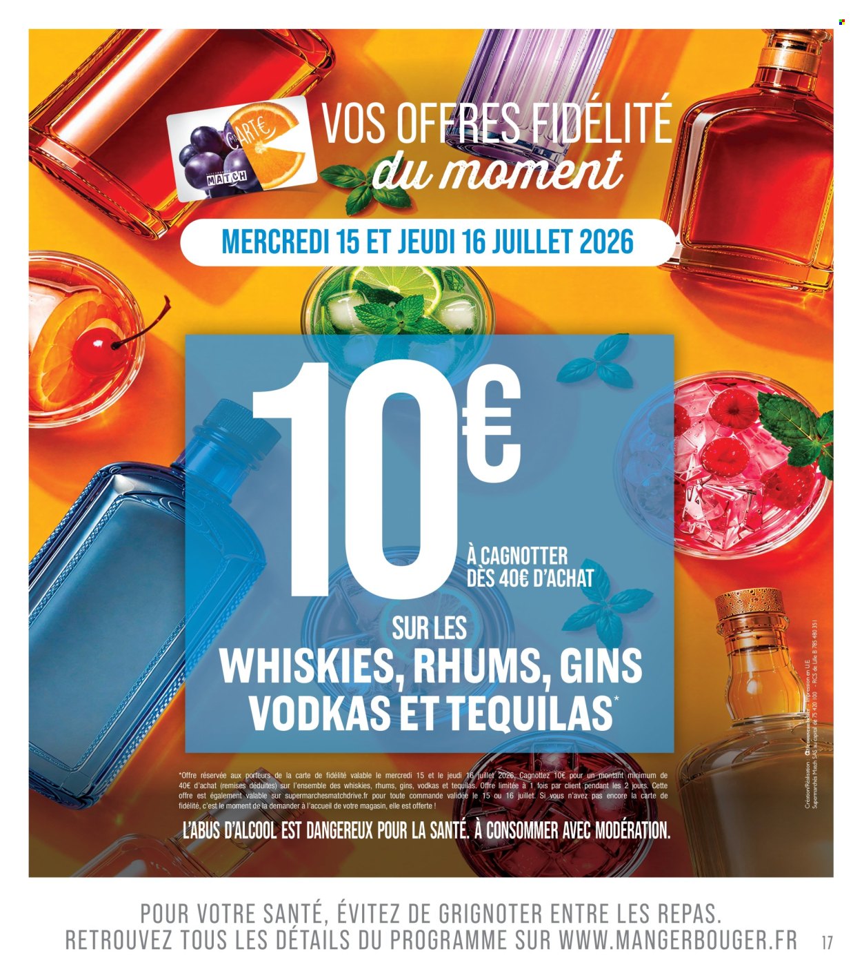 Catalogue Supermarché Match - 14.07.2026 - 26.07.2026. Page 17