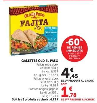GALETTES OLD EL PASO