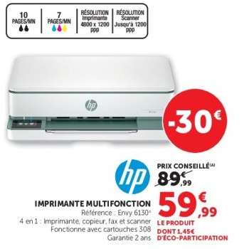 Imprimante Multifonction HP Envy 6130
