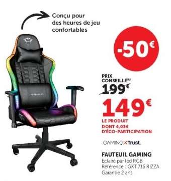 FAUTEUIL GAMING