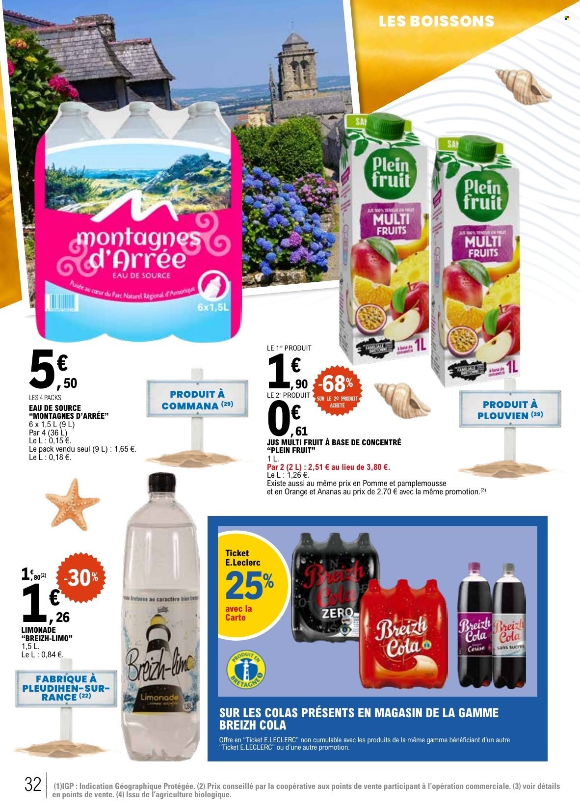 Catalogue E.Leclerc - 13.07.2026 - 25.07.2026. Page 32