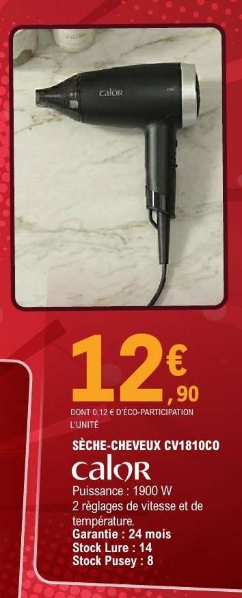 SÈCHE-CHEVEUX CV1810CO