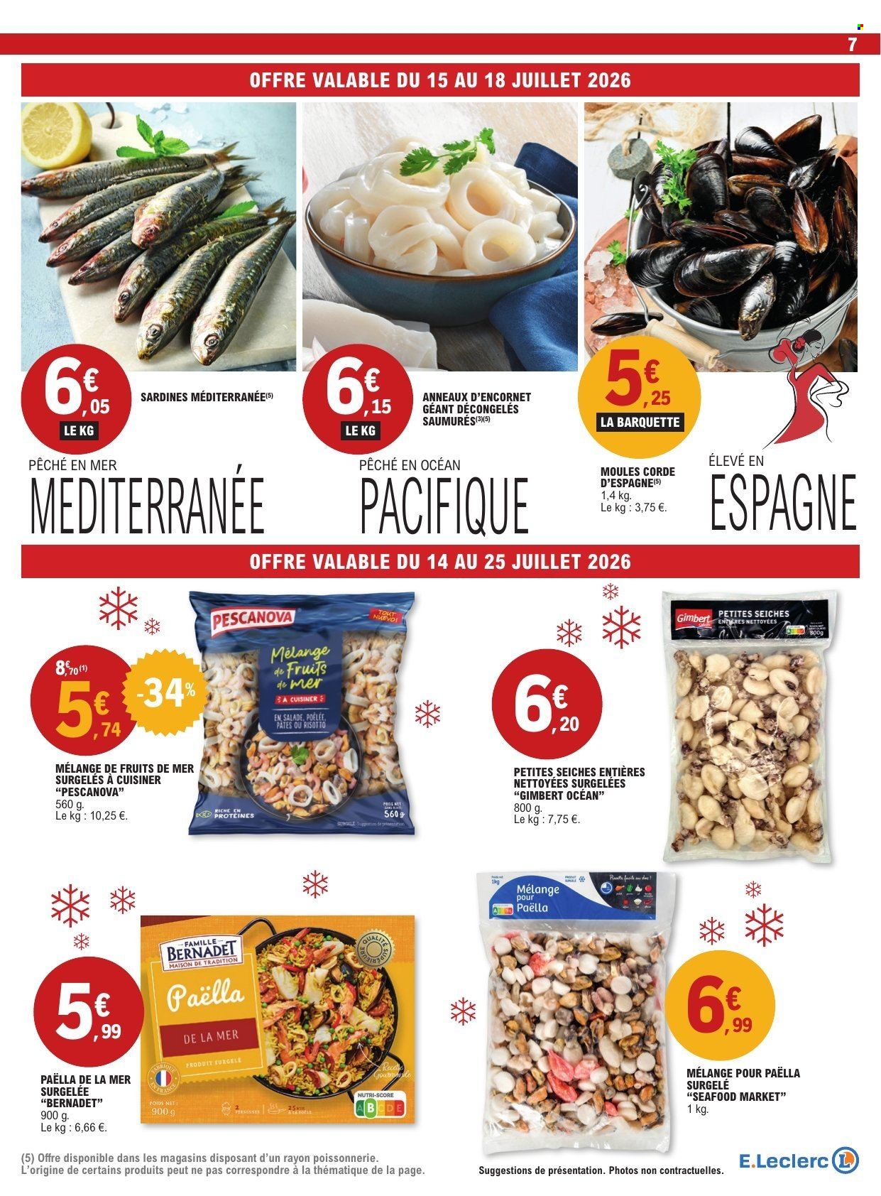 Catalogue E.Leclerc - 14.07.2026 - 25.07.2026. Page 7