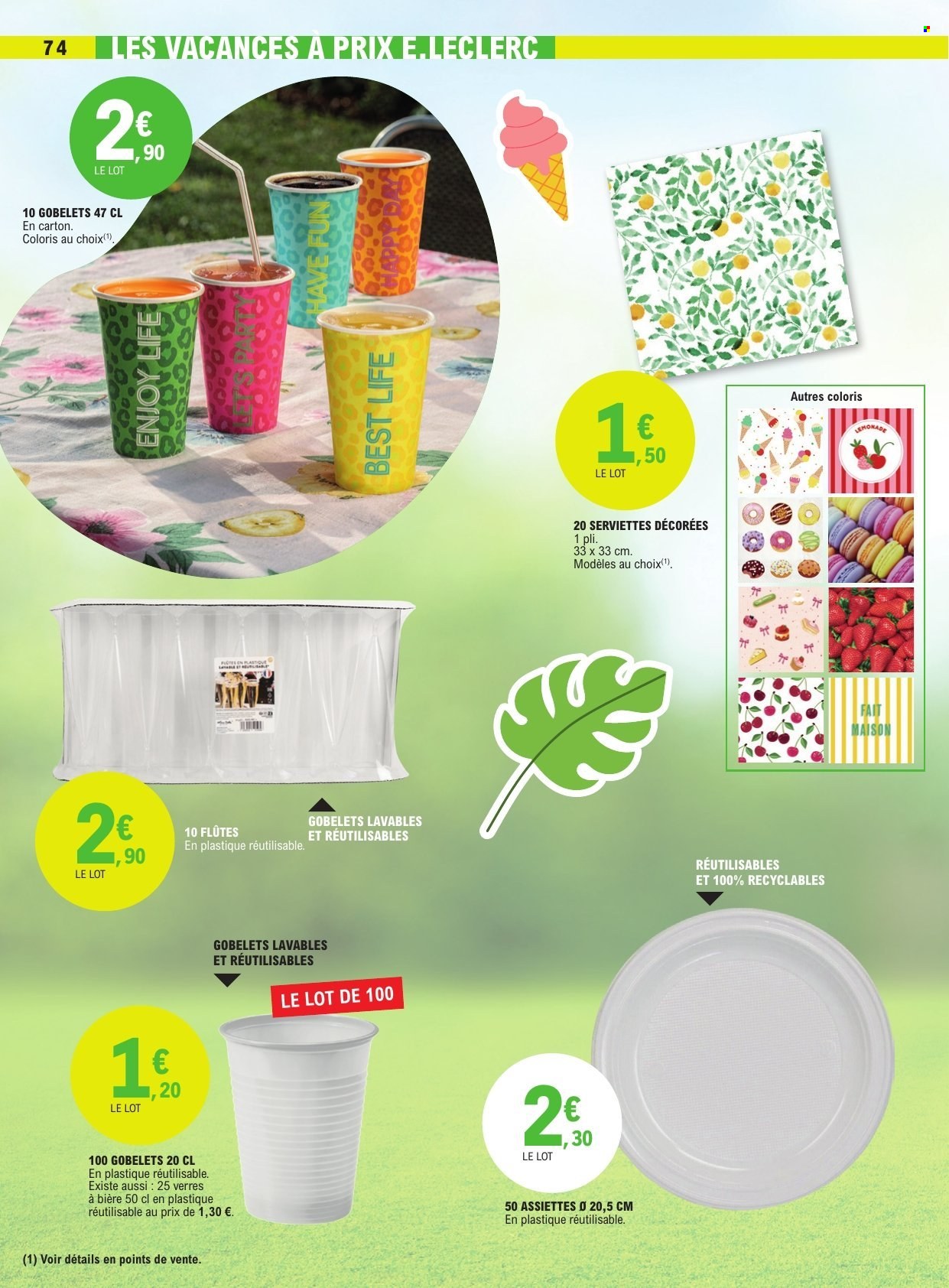 Catalogue E.Leclerc - 14.07.2026 - 25.07.2026. Page 74