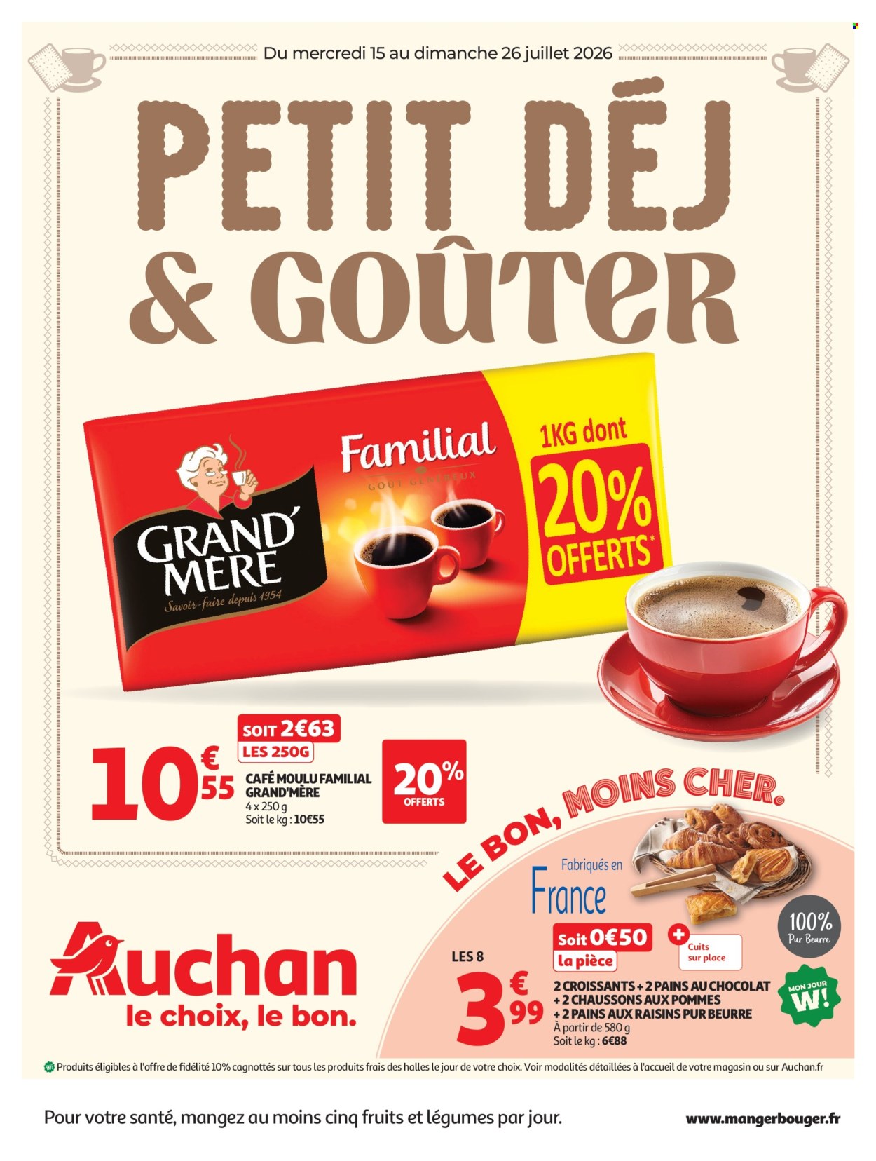 Catalogue Auchan - 15.07.2026 - 26.07.2026. Page 1