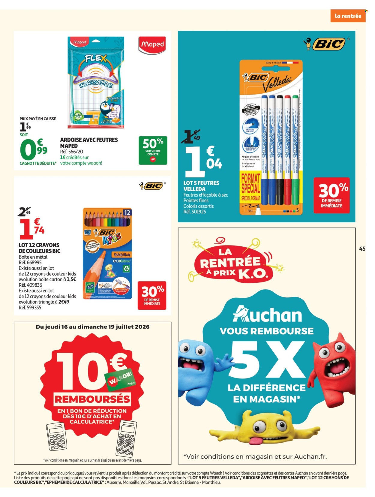 Catalogue Auchan - 15.07.2026 - 26.07.2026. Page 47