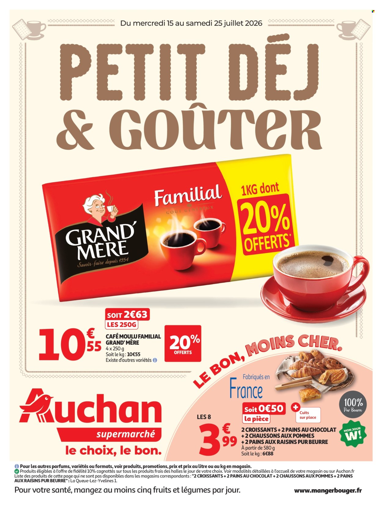 Catalogue Auchan - 15.07.2026 - 25.07.2026. Page 1
