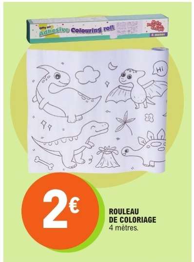 ROULEAU DE COLORIAGE
