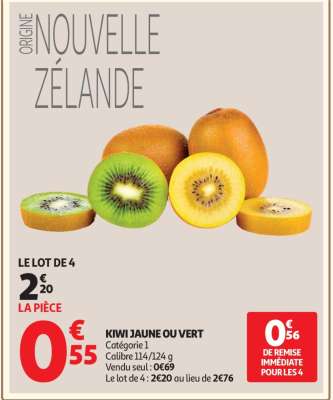 Kiwi Jaune Ou Vert