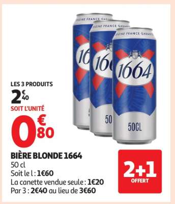 Bière Blonde 1664