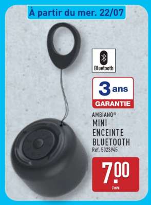 AMBIANO® MINI ENCEINTE BLUETOOTH