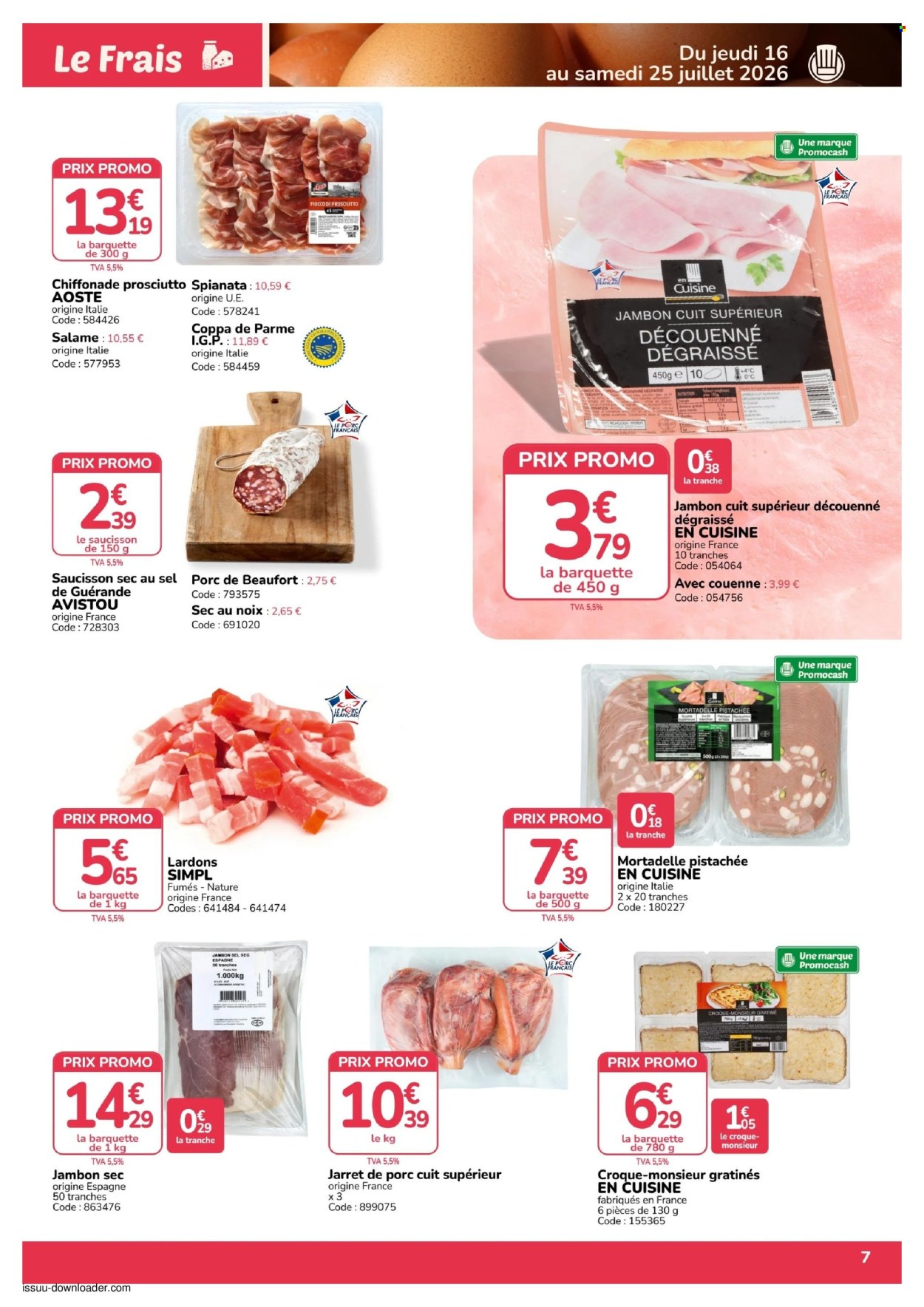 Catalogue Promocash - 16.07.2026 - 25.07.2026. Page 7