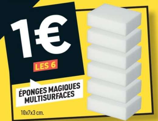 ÉPONGES MAGIQUES MULTISURFACES