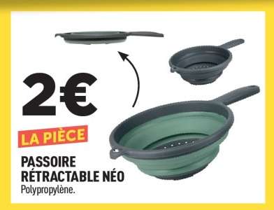 PASSOIRE RÉTRACTABLE NÉO