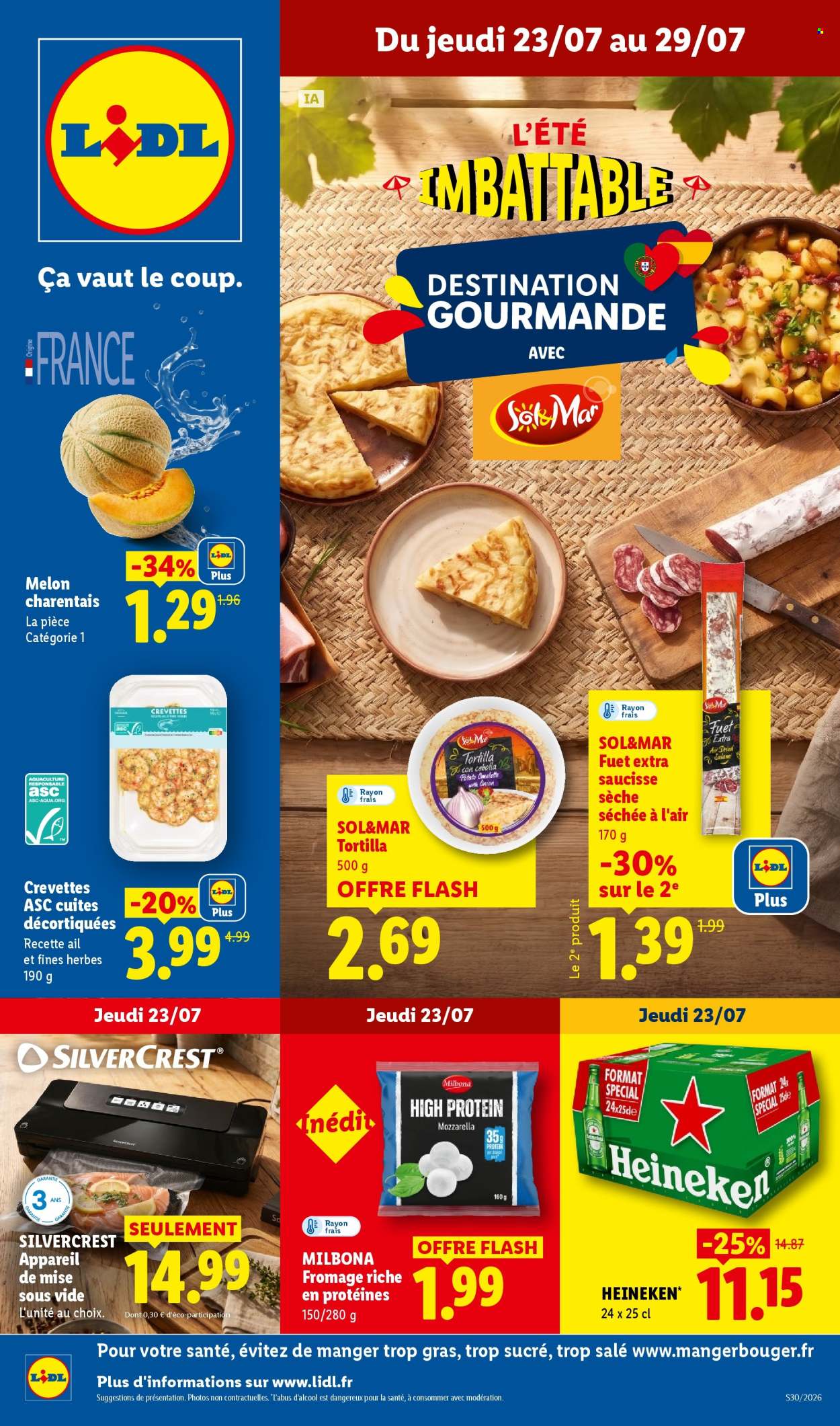 Catalogue Lidl - 23.07.2026 - 29.07.2026. Page 1