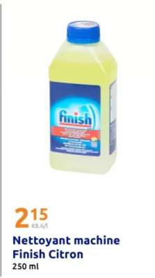 Nettoyant machine Finish Citron