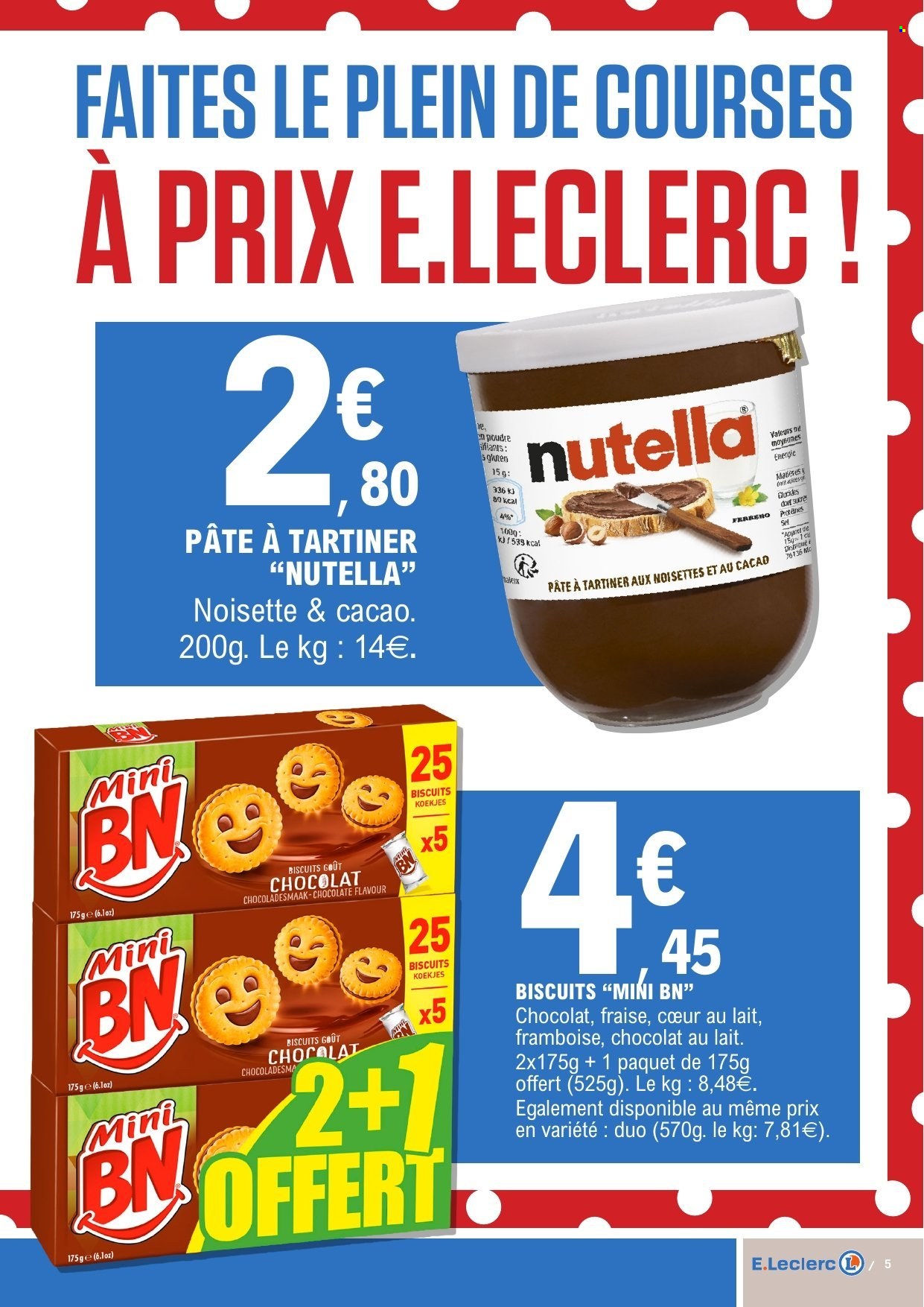 Catalogue E.Leclerc - 14.07.2026 - 26.07.2026. Page 5