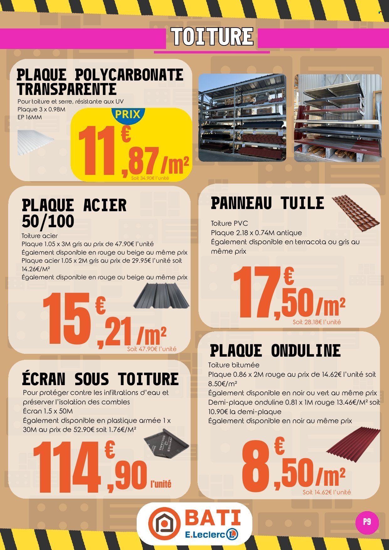 Catalogue E.Leclerc - 13.07.2026 - 31.10.2026. Page 9