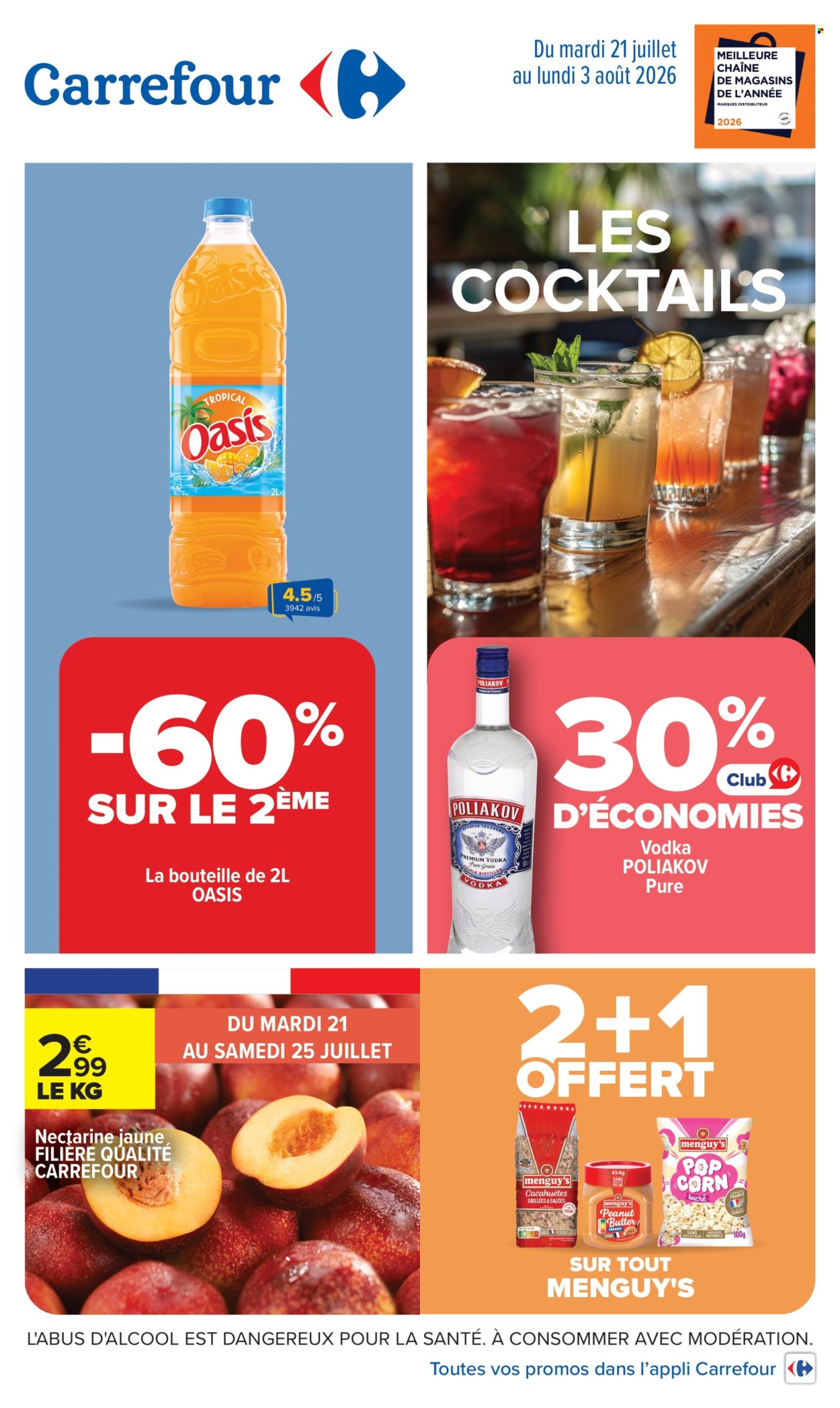 Catalogue Carrefour Hypermarchés - 21.07.2026 - 03.08.2026. Page 1