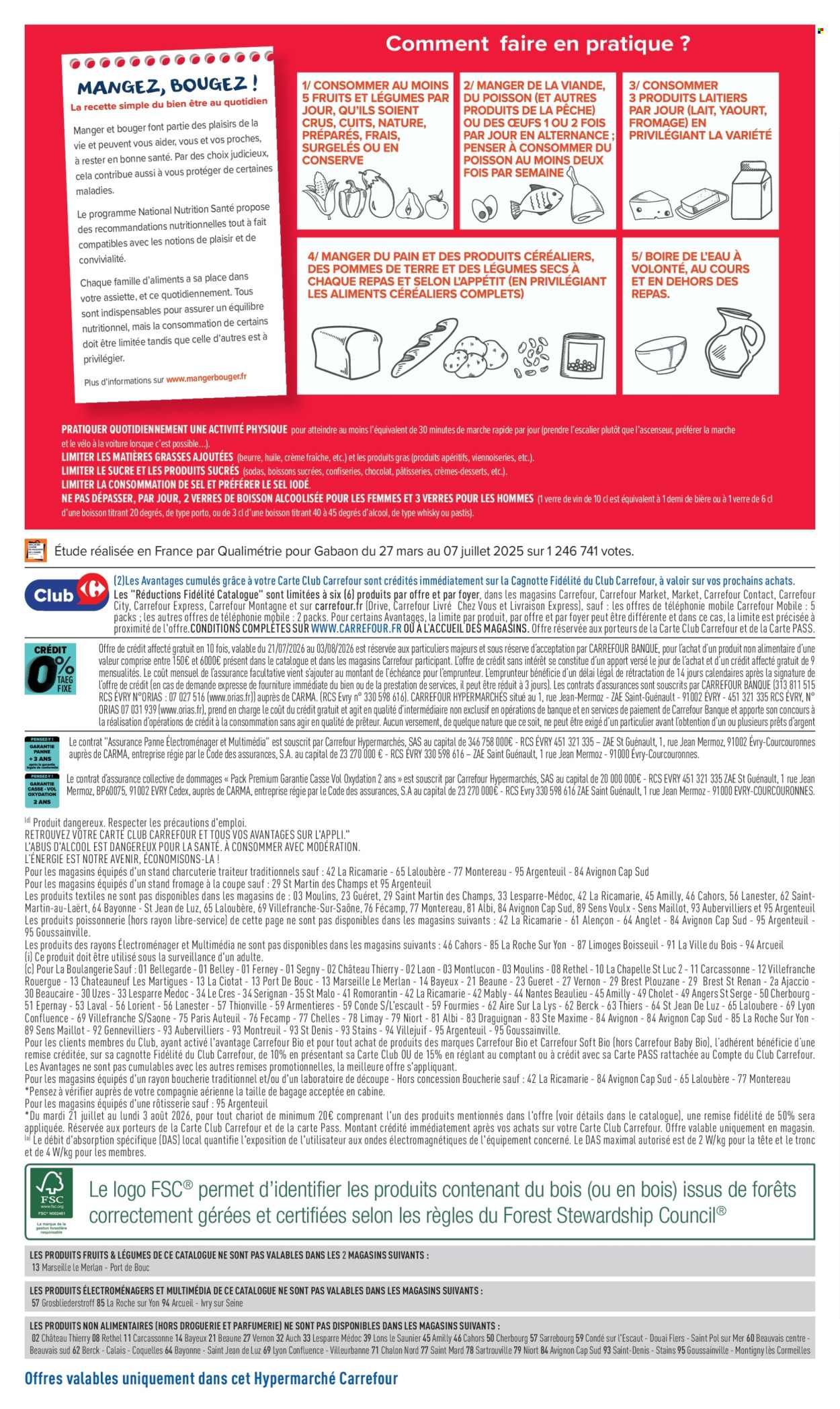 Catalogue Carrefour Hypermarchés - 21.07.2026 - 03.08.2026. Page 80