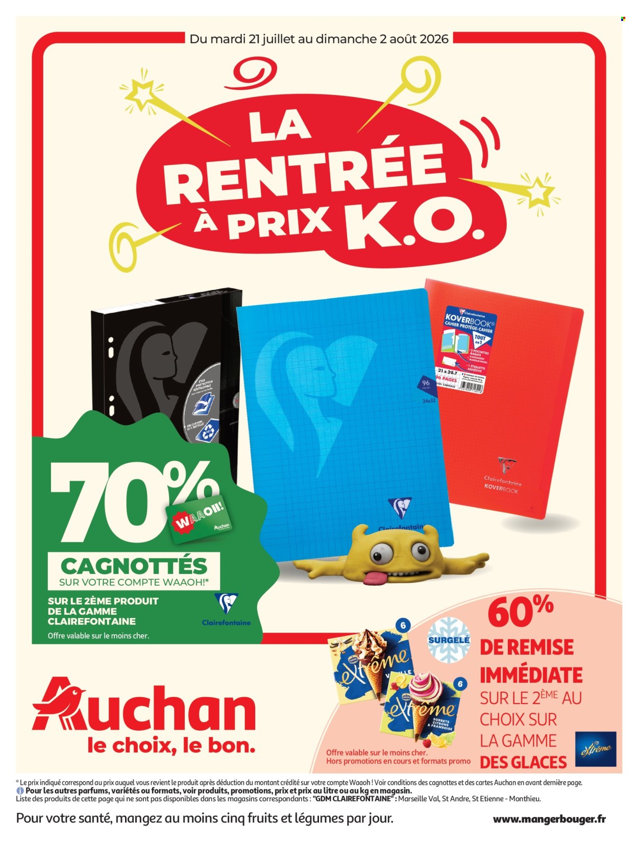 Catalogue Auchan - 21.07.2026 - 02.08.2026. Page 1