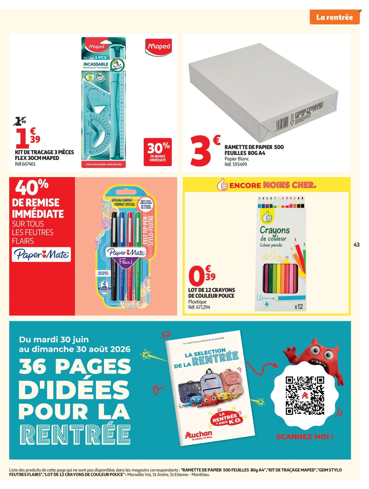 Catalogue Auchan - 21.07.2026 - 02.08.2026. Page 43