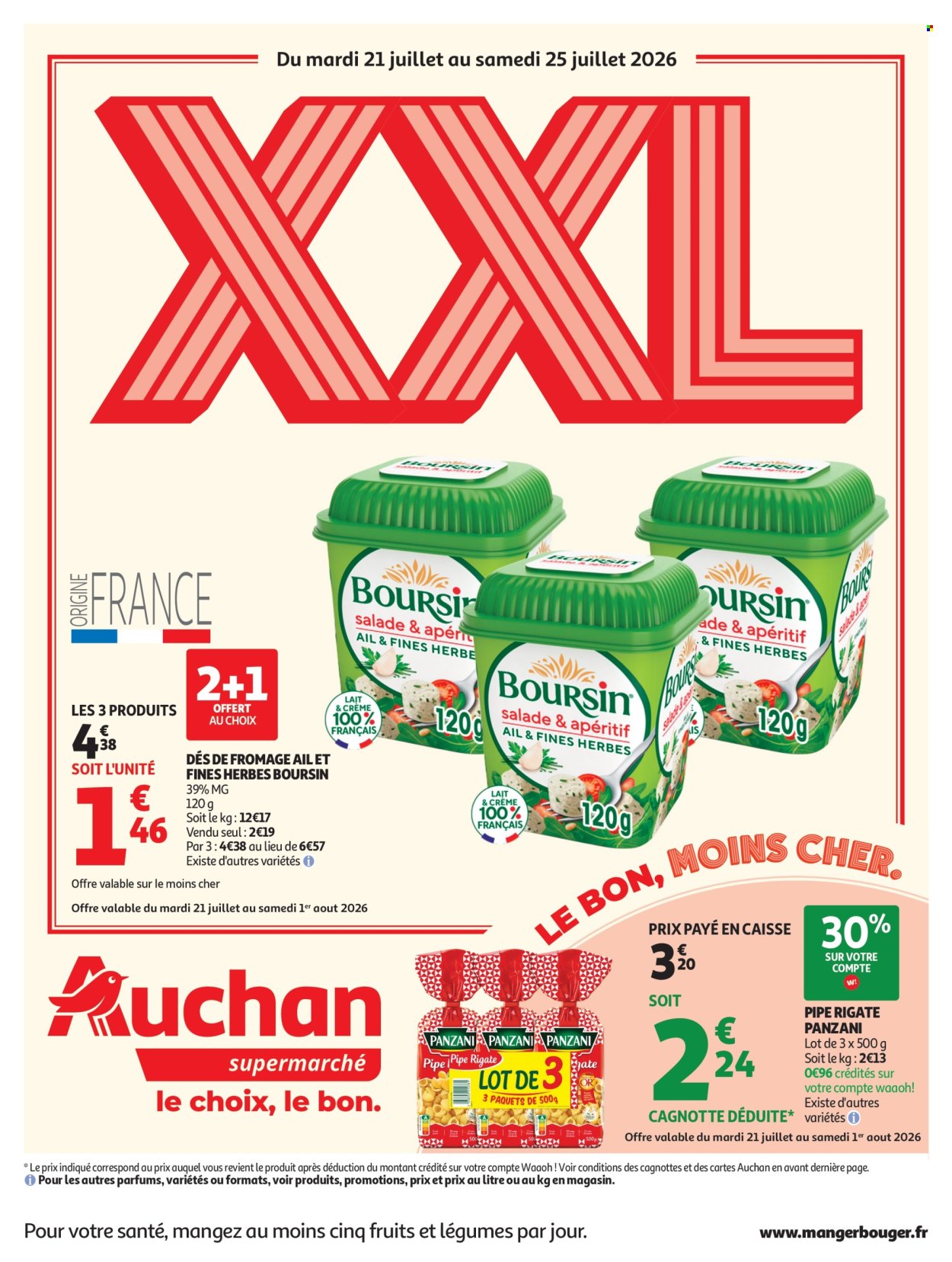 Catalogue Auchan - 21.07.2026 - 01.08.2026. Page 1