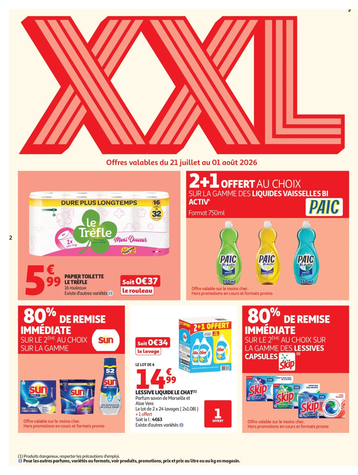 Catalogue Auchan - 21.07.2026 - 01.08.2026. Page 2