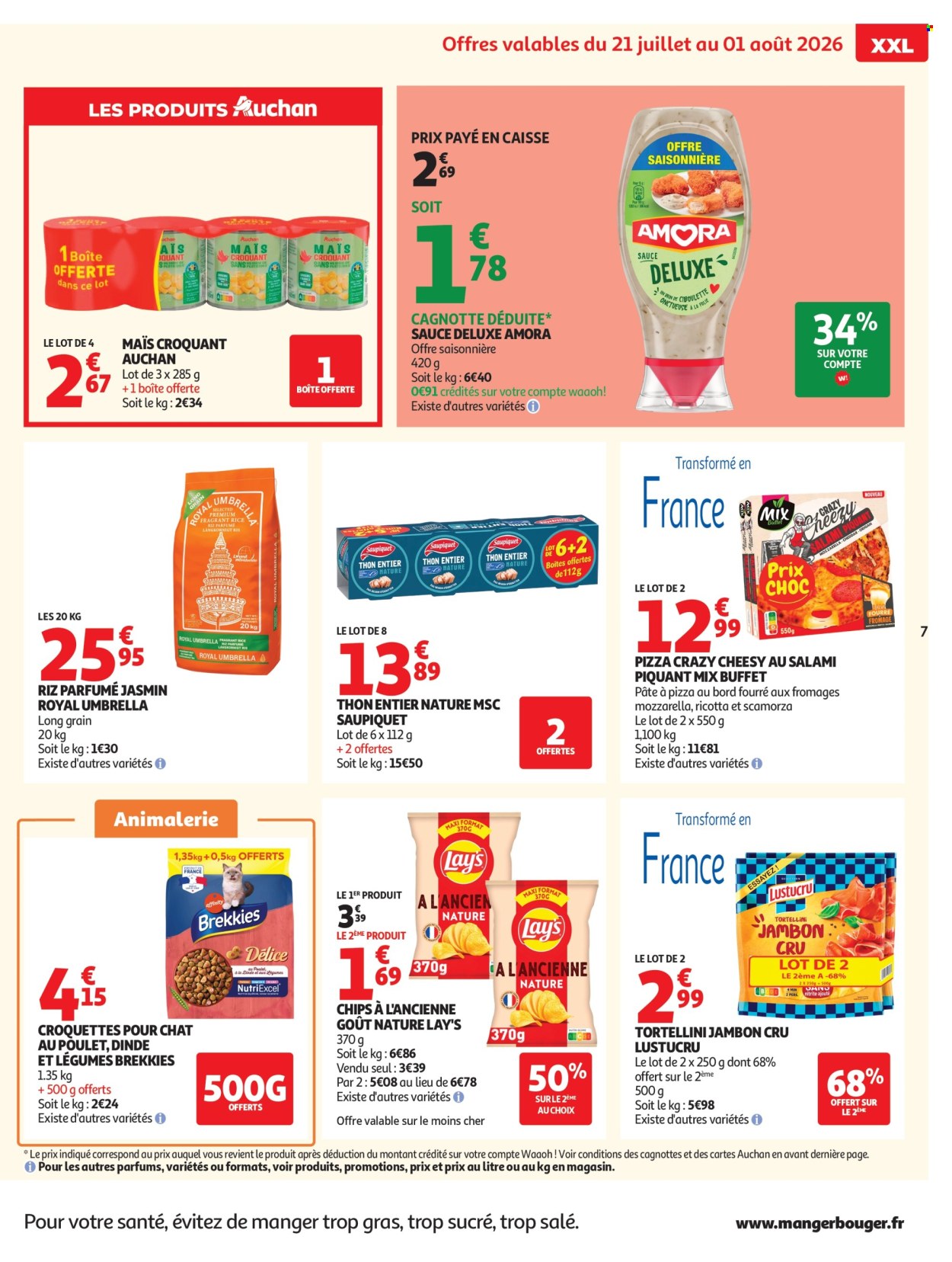 Catalogue Auchan - 21.07.2026 - 01.08.2026. Page 7
