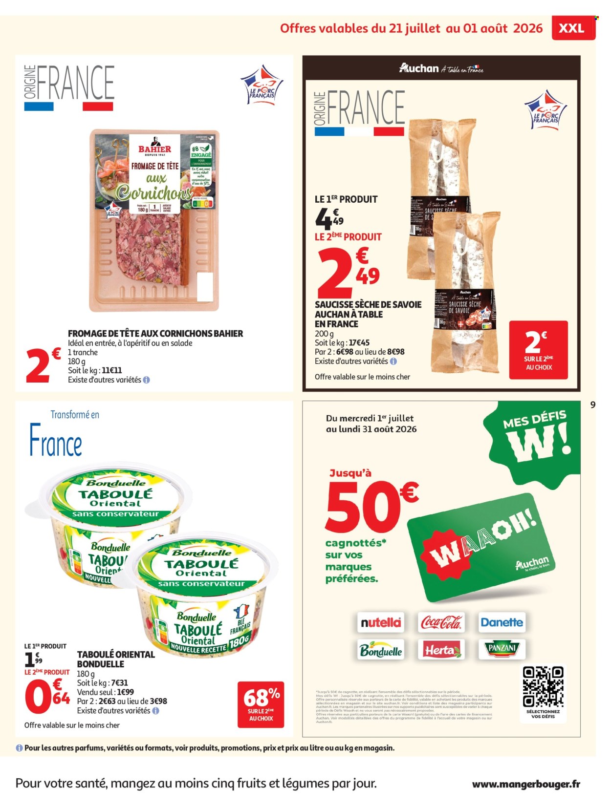 Catalogue Auchan - 21.07.2026 - 01.08.2026. Page 9