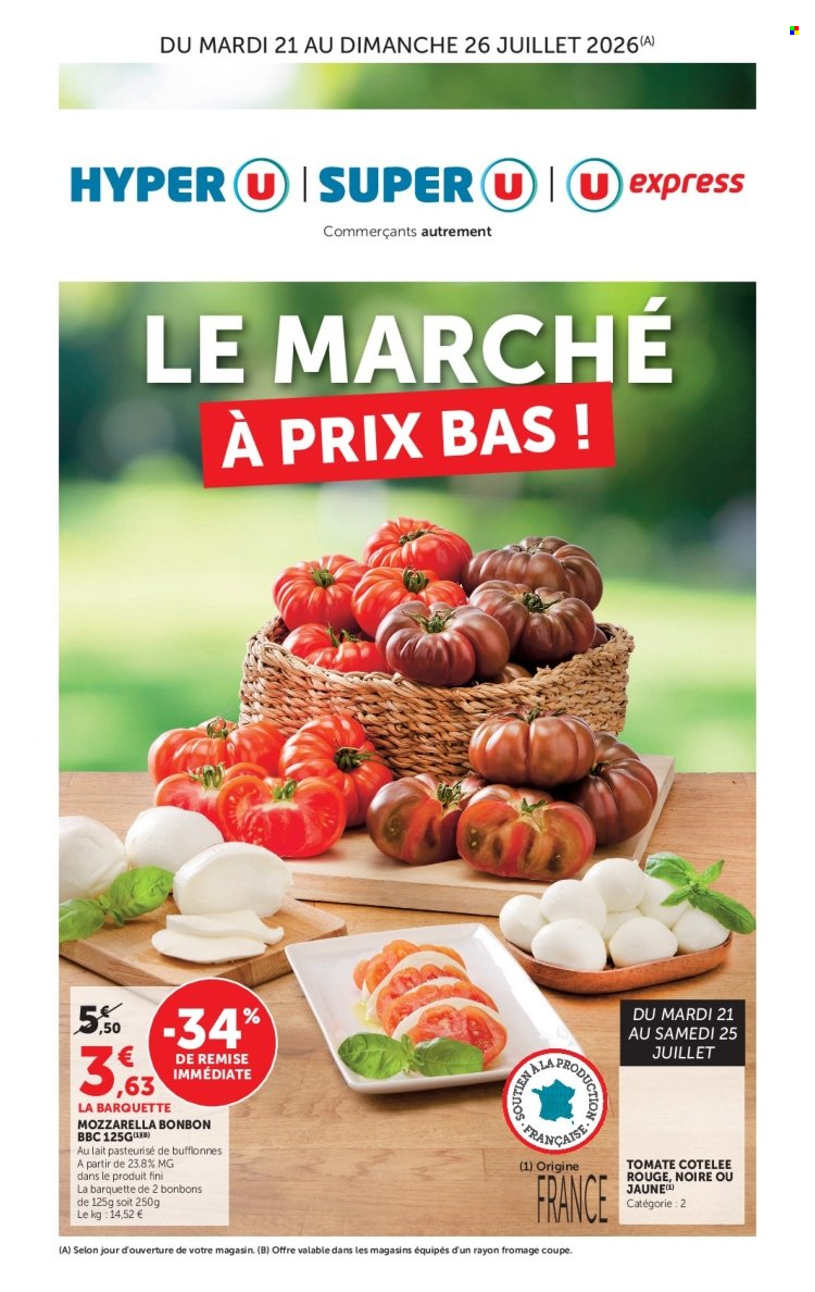 Catalogue Magasins U - 21.07.2026 - 26.07.2026. Page 1