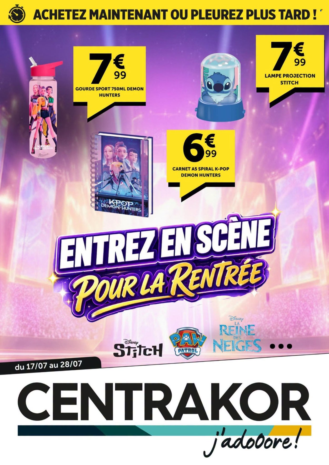 Catalogue Centrakor - 17.07.2026 - 28.07.2026. Page 1