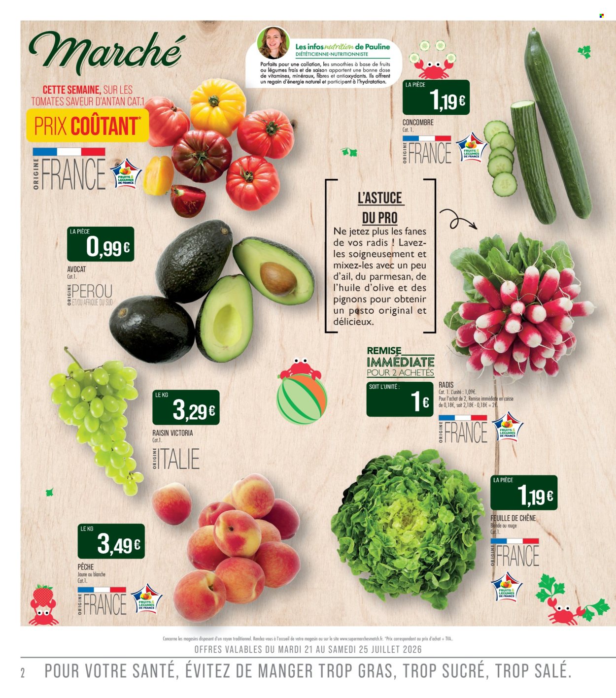 Catalogue Supermarché Match - 21.07.2026 - 02.08.2026. Page 2