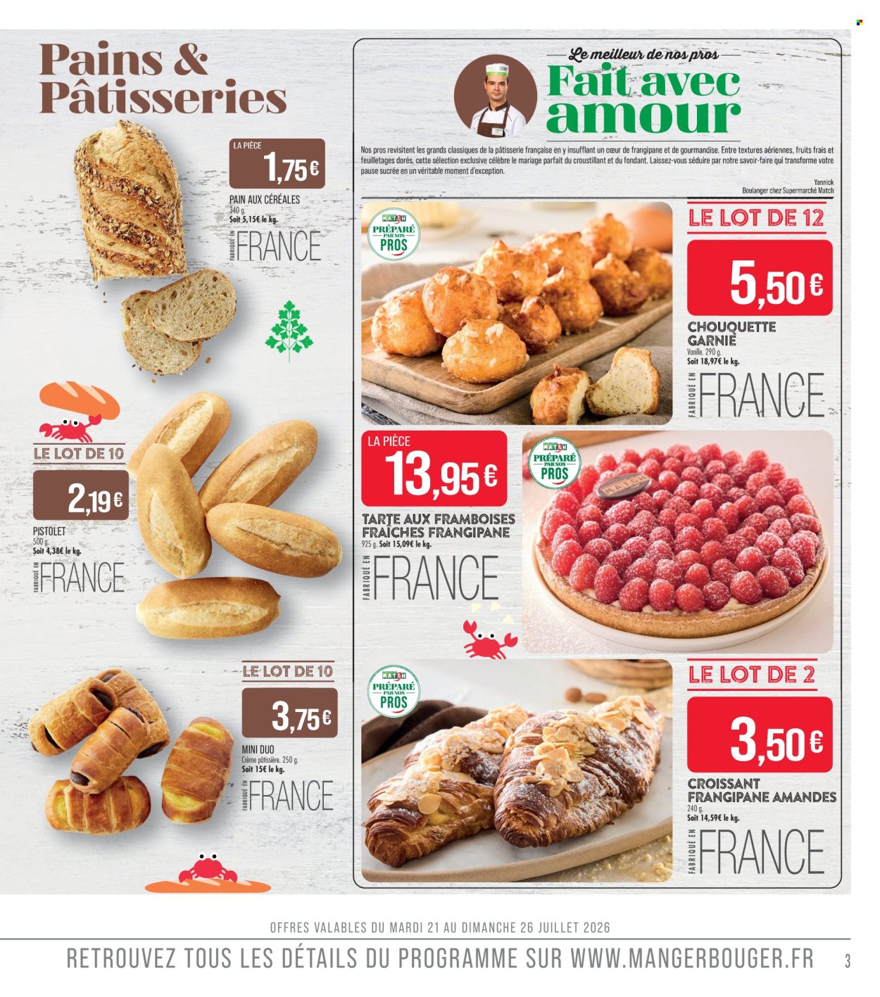 Catalogue Supermarché Match - 21.07.2026 - 02.08.2026. Page 3