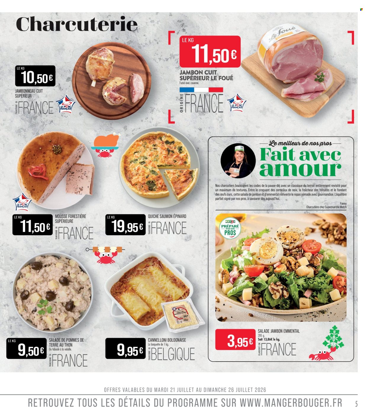 Catalogue Supermarché Match - 21.07.2026 - 02.08.2026. Page 5