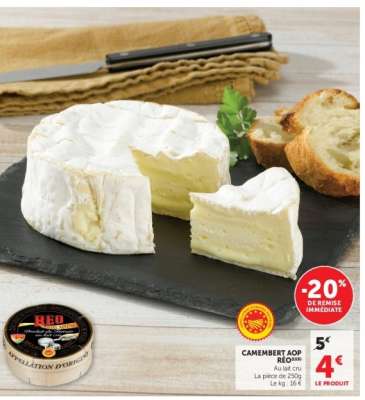 CAMEMBERT AOP RÉO