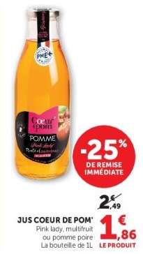 JUS COEUR DE POM'