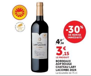 BORDEAUX AOP ROUGE CHATEAU LARY LACOMBE 2024